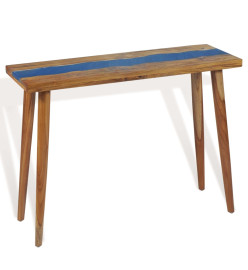 Table console Teck Résine 100 x 35 x 75 cm