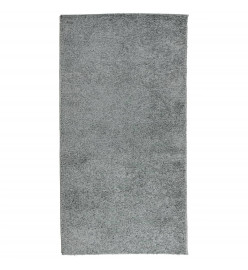 Tapis shaggy à poils longs moderne vert 80x150 cm