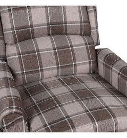 Fauteuil inclinable Beige Tissu