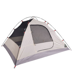 Tente de camping 3 personnes vert 240x217x120 cm taffetas 190T