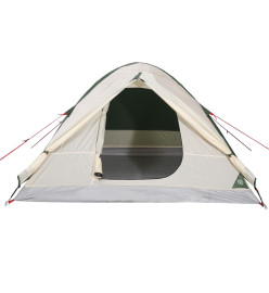 Tente de camping 3 personnes vert 240x217x120 cm taffetas 190T