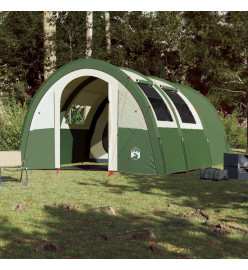 Tente de camping 4 personnes vert 483x340x193 cm taffetas 185T