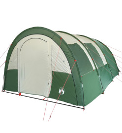 Tente de camping 4 personnes vert 483x340x193 cm taffetas 185T