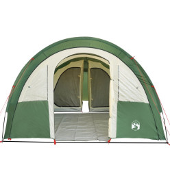 Tente de camping 4 personnes vert 483x340x193 cm taffetas 185T