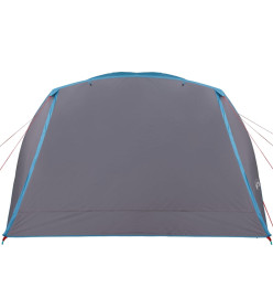 Tente de camping 4 personnes bleu 350x280x155 cm taffetas 190T