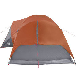 Tente de camping 8 personnes 360x430x195 cm taffetas 190T