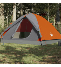 Tente de camping 6 personnes 348x340x190 cm taffetas 190T