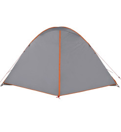 Tente de camping 6 personnes 348x340x190 cm taffetas 190T