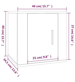 Ensemble de meubles TV 5 pcs Blanc brillant Bois d'ingénierie