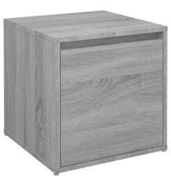 Tiroir boîte Sonoma gris 40,5x40x40 cm Bois d'ingénierie