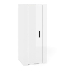 Ensemble de meubles TV 3 pcs Blanc brillant Bois d'ingénierie