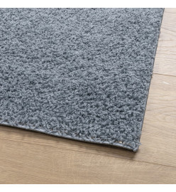 Tapis shaggy à poils longs moderne bleu 240x340 cm