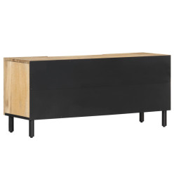 Meuble TV 105x33x46 cm Bois massif de manguier