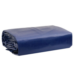 Bâche bleu 5x5 m 600 g/m²