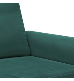 Fauteuil Vert foncé 60 cm Velours