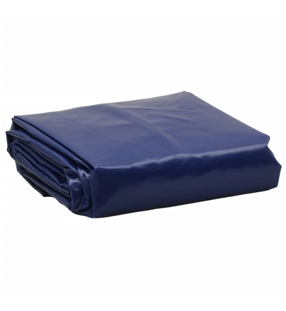 Bâche bleu 5x6 m 600 g/m²