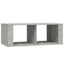 Table basse Gris béton 100x50x36 cm Bois d'ingénierie