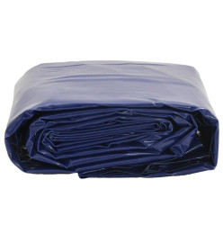 Bâche bleu 5x7 m 600 g/m²