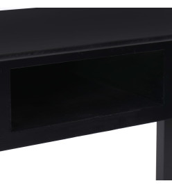 Bureau Noir 110 x 45 x 76 cm Bois