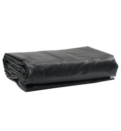 Bâche noir 1,5x2,5 m 600 g/m²