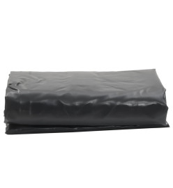 Bâche anthracite 1,5x2 m 600 g/m²