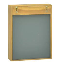 Armoire à miroir 30x10x40 cm Bois de teck solide