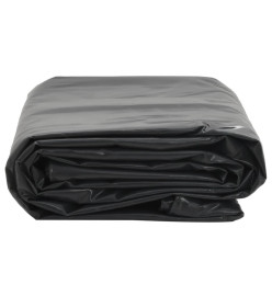 Bâche anthracite 3x5 m 600 g/m²