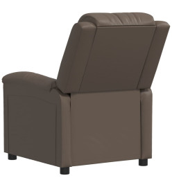 Fauteuil de massage Gris Similicuir