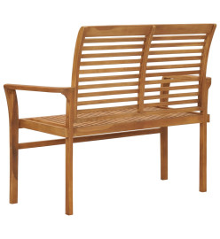 Banc de jardin 112 cm Bois de teck solide