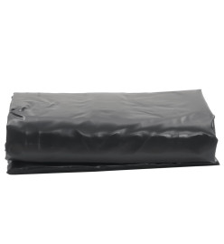 Bâche anthracite 2x3 m 600 g/m²