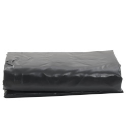 Bâche anthracite 5x7 m 600 g/m²