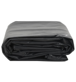 Bâche anthracite 5x7 m 600 g/m²