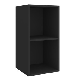 Ensemble de meuble TV 3 pcs Noir Aggloméré