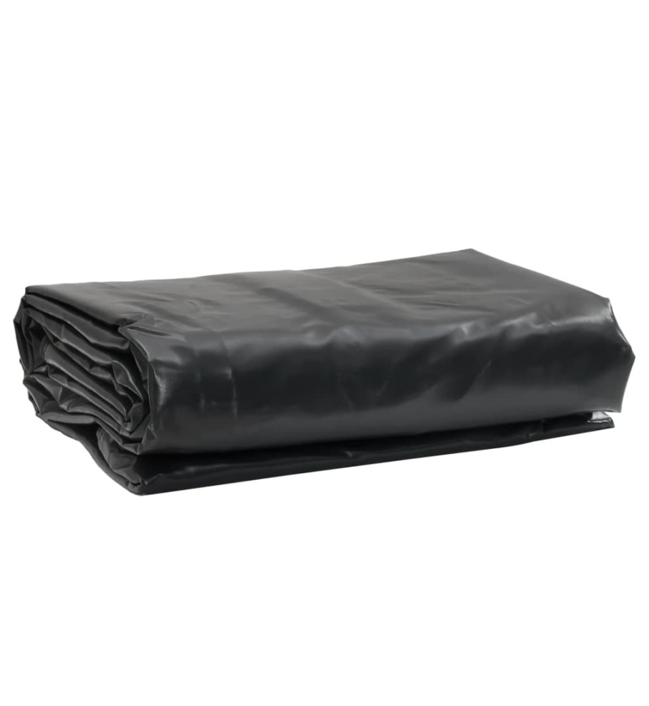 Bâche anthracite 1x2,5 m 600 g/m²