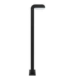 Lampe LED d'extérieur 9 W Noir Ovale