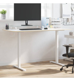 Cadre de bureau debout blanc (94-135)x60x(70-114) cm acier