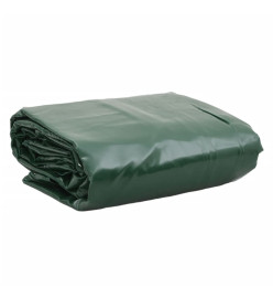 Bâche vert 3,5x5 m 600 g/m²