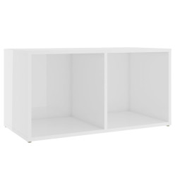 Meubles TV 4 pcs Blanc brillant 72x35x36,5 cm Aggloméré