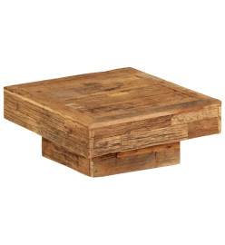 Table basse Bois de récupération massif 70 x 70 x 30 cm