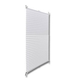 Store plissé 50x125 cm Blanc