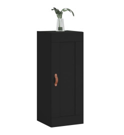 Armoire murale noir 34,5x34x90 cm bois d'ingénierie