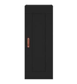 Armoire murale noir 34,5x34x90 cm bois d'ingénierie