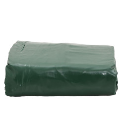 Bâche vert 1x2,5 m 600 g/m²