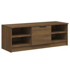 Meuble TV Chêne marron 102x35,5x36,5 cm Bois d'ingénierie