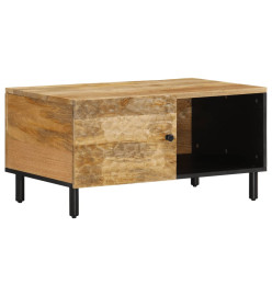 Table basse 80x50x40 cm bois de manguier massif