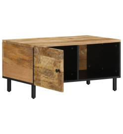 Table basse 80x50x40 cm bois de manguier massif