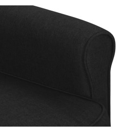 Fauteuil Noir Tissu