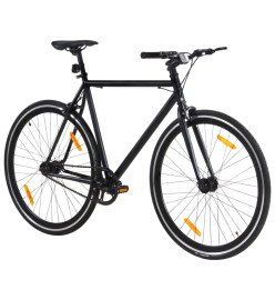 Vélo à pignon fixe noir 700c 59 cm