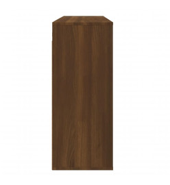 Armoire murale Chêne marron 80x33x80 cm Bois d'ingénierie