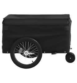 Remorque de vélo noir 30 kg fer